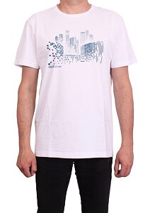 Pánské tričko s krátkým rukávem Scharf SFZ24052 bílé