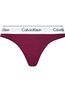 Dámská tanga Calvin Klein F3786 purple