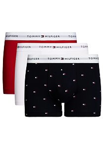 Boxerky Trunk Tommy Hilfiger Signature Cotton Essentials 3 pack UM0UM02768 0W6