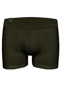 Boxerky pro muže John Frank s micromodalem JFBMOD10 khaki