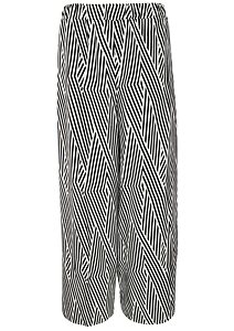 Dámské kalhoty Kenny S. 471520 černobílé