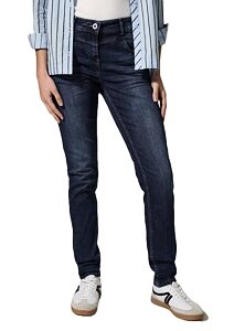 Dámské jeans střih Vicky Cecil 378387 dark blue