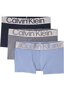 Boxerky Calvin Klein 3 pack Reconsidered Steel NB3130A PZD