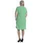 Atraktivní dámské šaty Tolmea 4224 zelené