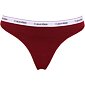 Dámske tangá Calvin Klein Modern Logo QD5209 bordo