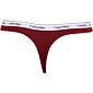 Dámská tanga Calvin Klein Modern Logo QD5209 bordo