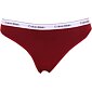 Dámske klasické nohavičky Calvin Klein Modern Logo QD5207 bordo