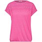 Dámské tričko Cecil s dekorativními dekoltem 321505 bloomy pink